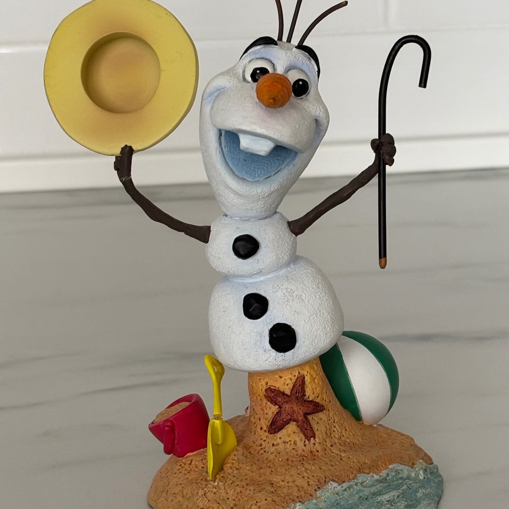 DISNEY OLAF Frozen at Beach Showcase Grand Jester Studios Enesco 4046190 Figure - Picture 2 of 13
